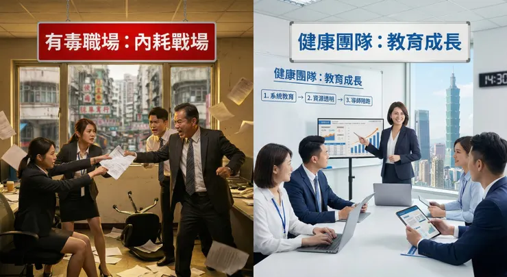 房仲團隊像戰場?總監教你三步驟鑑定「有毒職場」:停止被內耗