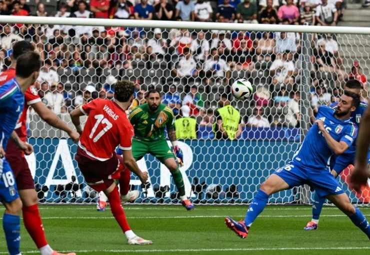 華加斯為瑞士射成2:0