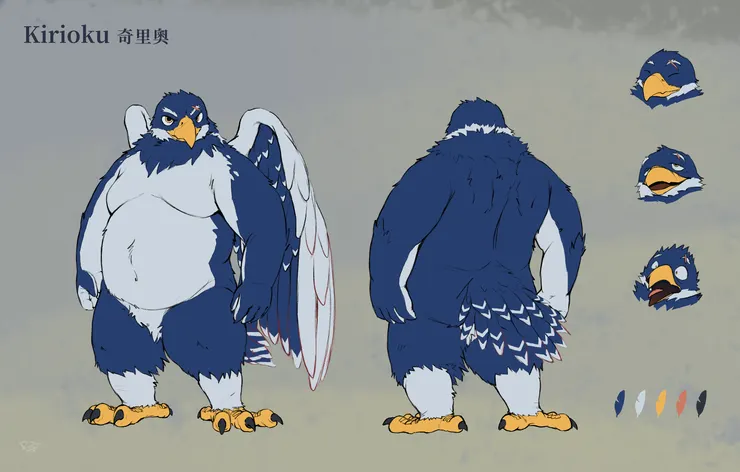 奇里奧 角色設定圖