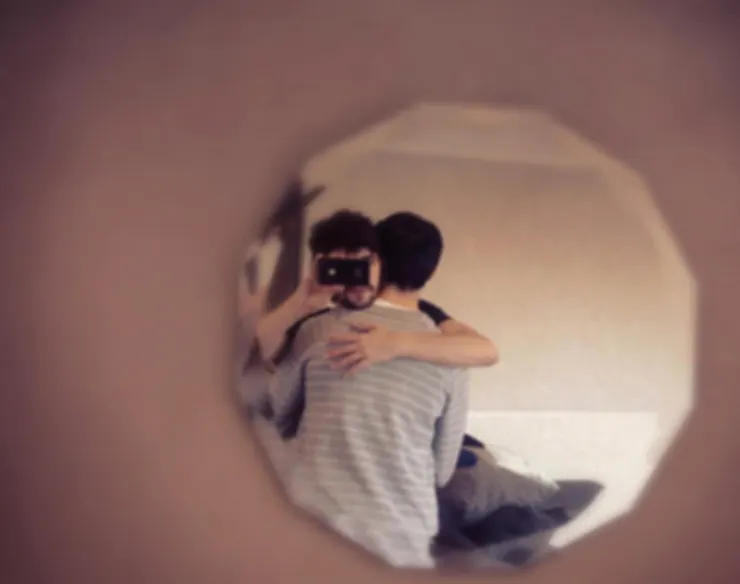 身材相近、髮色相似的Richard和Kai。