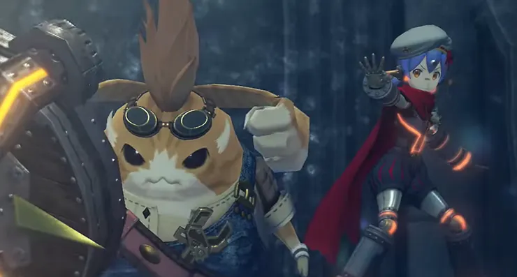 寅與華,旅程中與夥伴結伴而行。