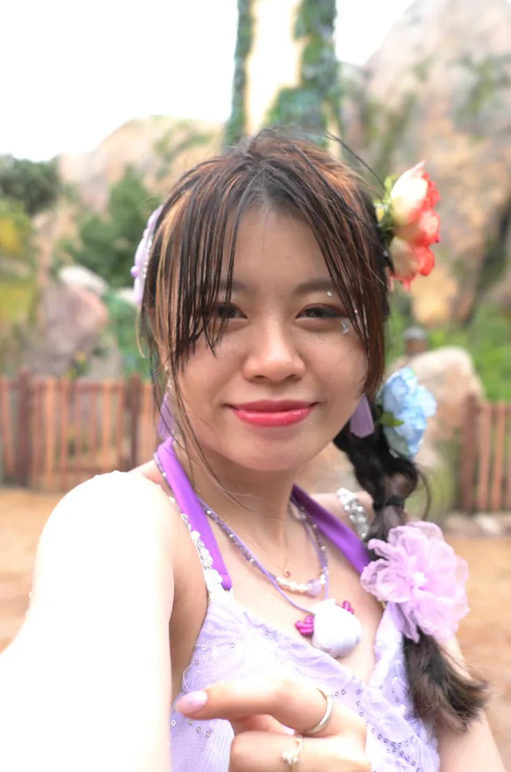 對不起我真的被雨淋到濕透了