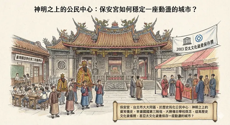 大龍峒的保安宮