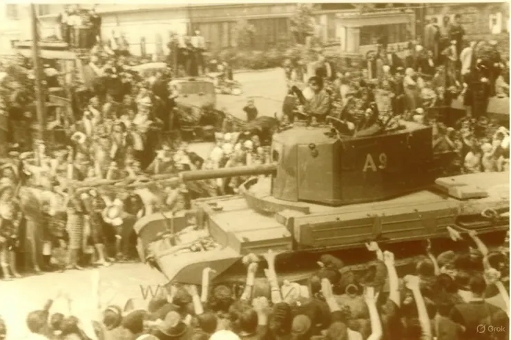 蘇聯軍隊進入捷克斯洛伐克