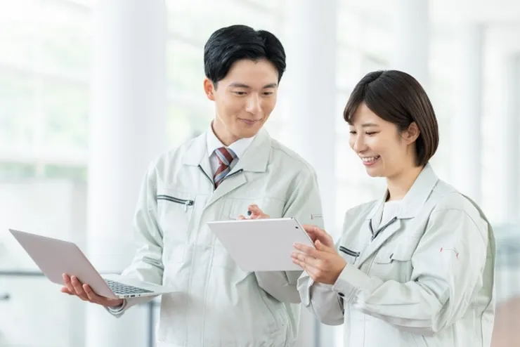 他和我很合得來，所以一起工作很愉快 (圖片來自Photo-ac)