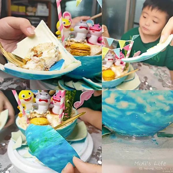 【宅配】與手工甜點對話的SUSAN 客製化 鯊魚寶寶 bab