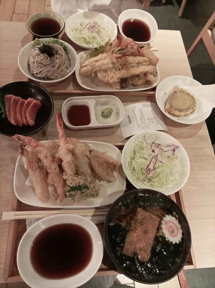 這晚去了吃天婦羅