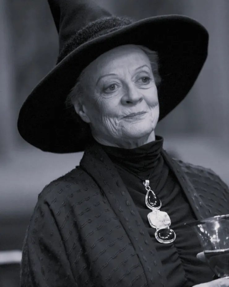 電影 哈利波特，霍格華茲葛來分多的院長教授 麥米奈娃 - 瑪姬史密斯 飾演