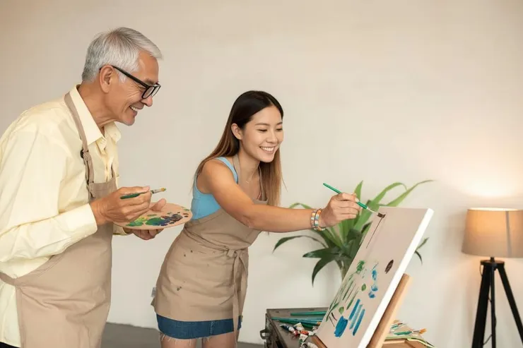 一人創業 行動畫室 輕資產 教學現場