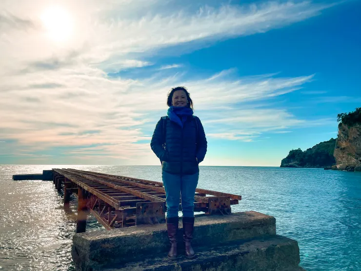 Me shot by passenger @ Budva , Montenegreo. 15 / 12 /2023.