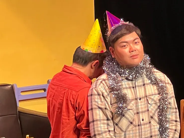 翼翔躲到阿北背後偷哭(?)也太可愛了ㄅ