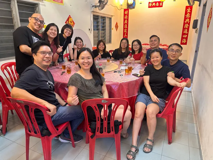 和Fight K 家人的聚餐