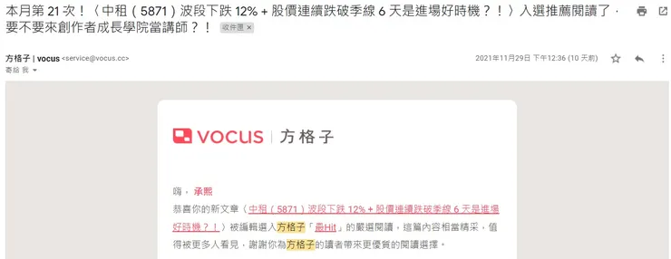 vocus｜新世代的創作平台