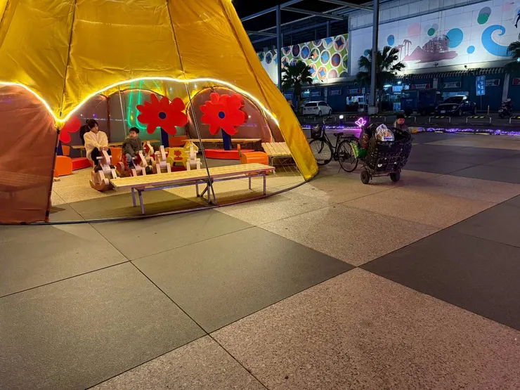 ▲照片所呈現是原創者所要表達 ｢創作與生活間的融合｣。(圖/記者實拍)