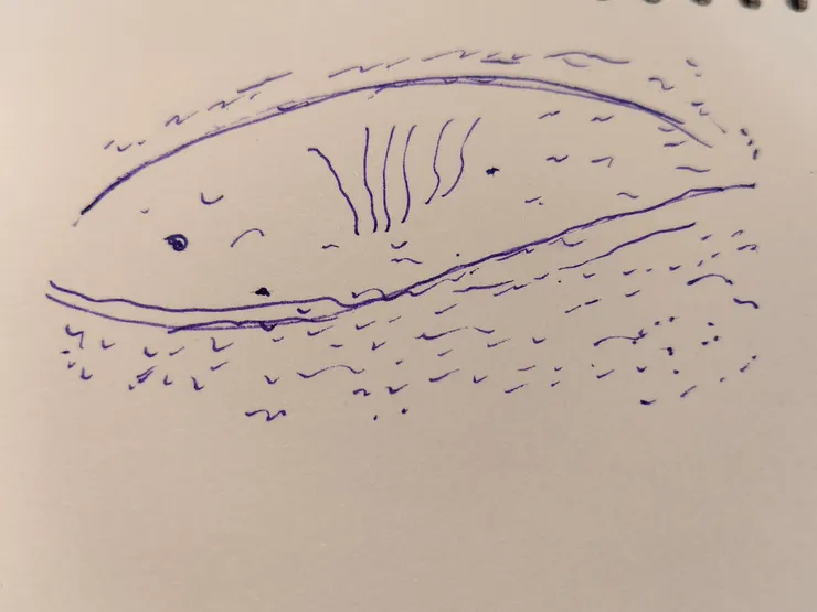 與某人對話.瞬間想要畫的