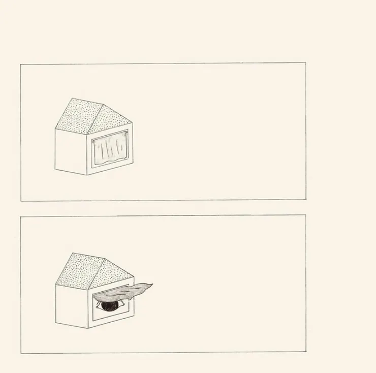 一陣風吹來，內在的眼睛被打開了，看見了，就再也闔不起來了。
