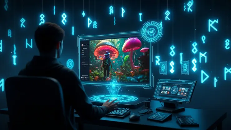 Leonardo.ai 登入畫面示意圖