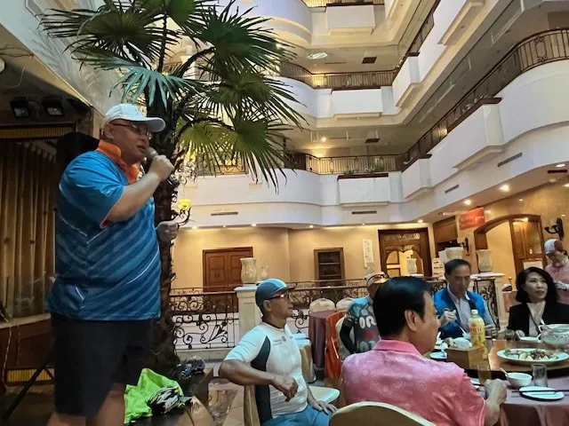 總監Aaron致辭@維悅酒店