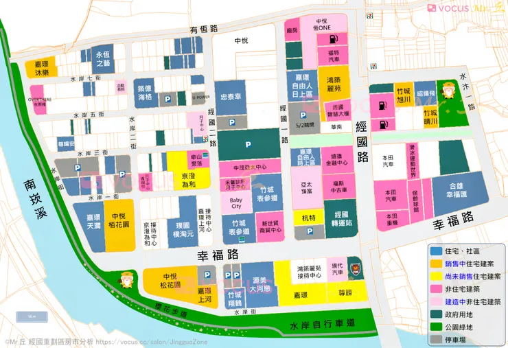 建案彙整(地籍圖資網路便民服務系統、作者整理)
