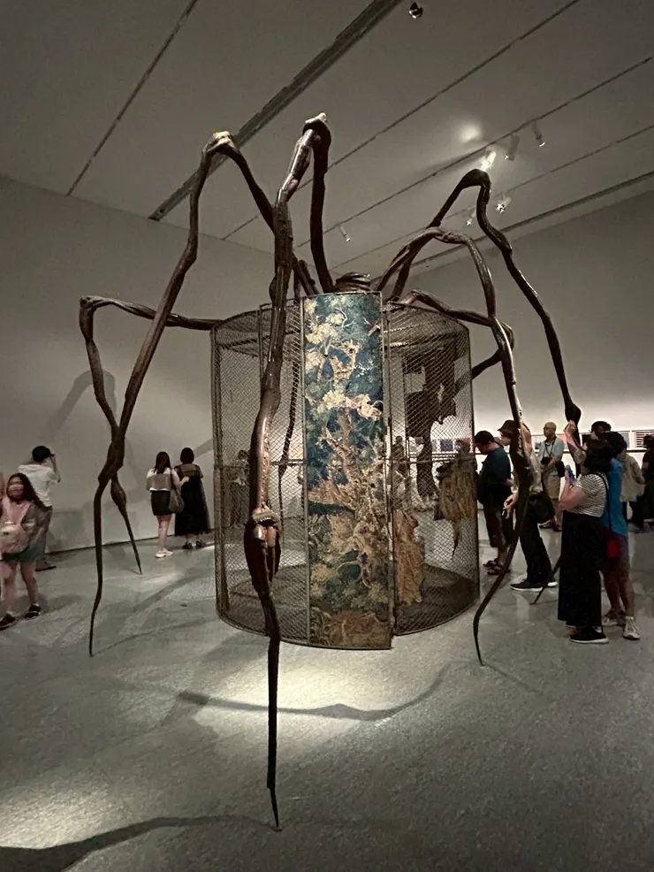 二隻巨型蜘蛛的其一