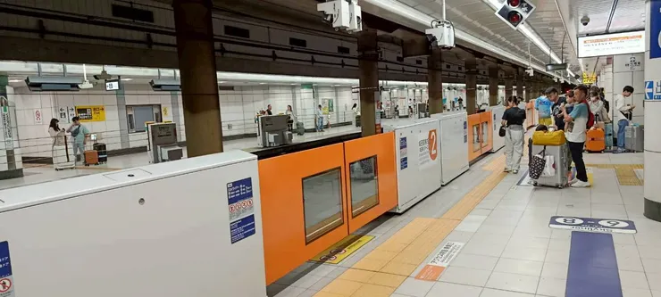 第一次搭乘成田機場的地鐵