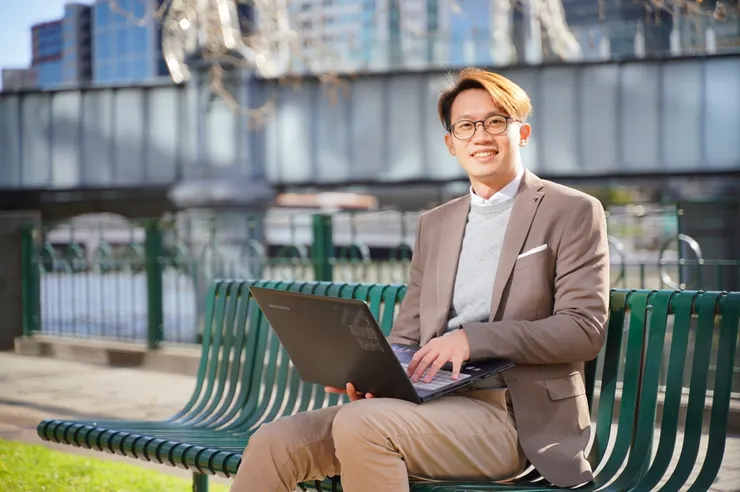 朱韋縉帶領團隊共同助力企業取得數位行銷先機。圖/漢提斯行銷提供