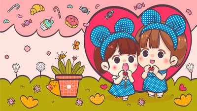 媺媺嫚嫚&大腸粉腸-雙胞媽