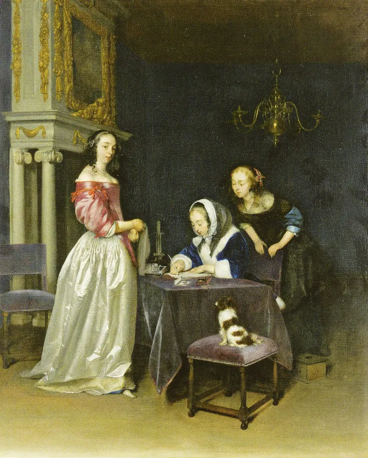 Curiosity , Gerard ter Borch