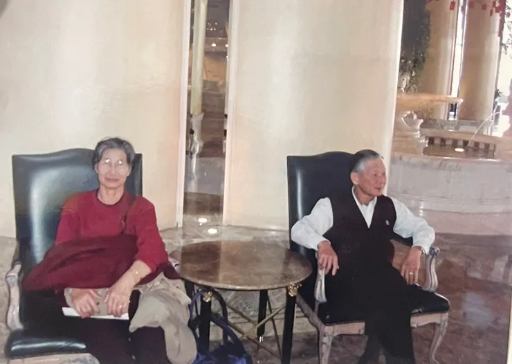 跟爸媽一起同遊是很快樂的時光