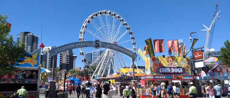 園區內的摩天輪