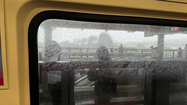 拍攝於2025年7月25日，台北 圓山捷運站