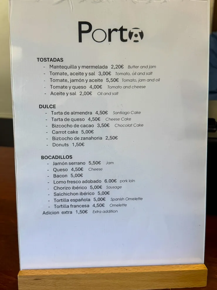 菜單有英文翻譯好貼心～～