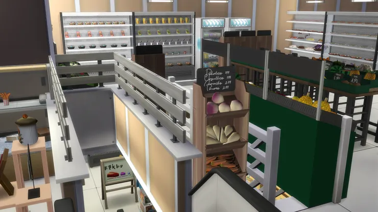 放眼遠望最裏面有雪櫃,但我當然沒過去,我都不需要這種食物。