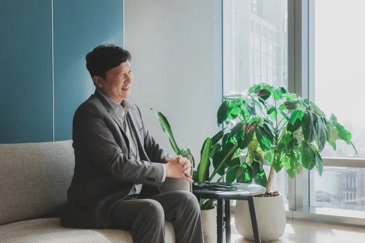 採訪時副總始終掛著笑容，相當親切