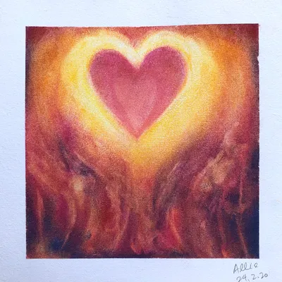 手繪粉彩畫作 💖