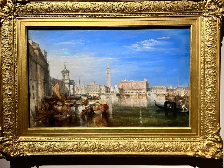 《嘆息橋，總督宮和海關大樓，威尼斯》