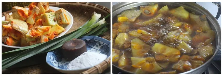 南洋風味的巴基魯甜湯