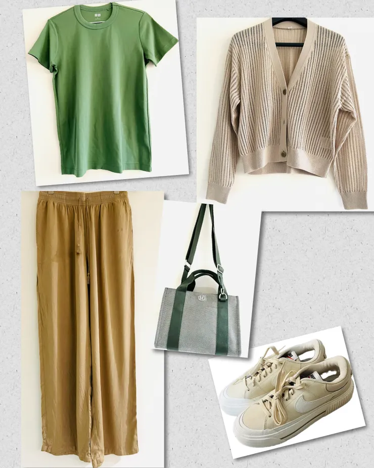 衣服全部uniqlo基本款