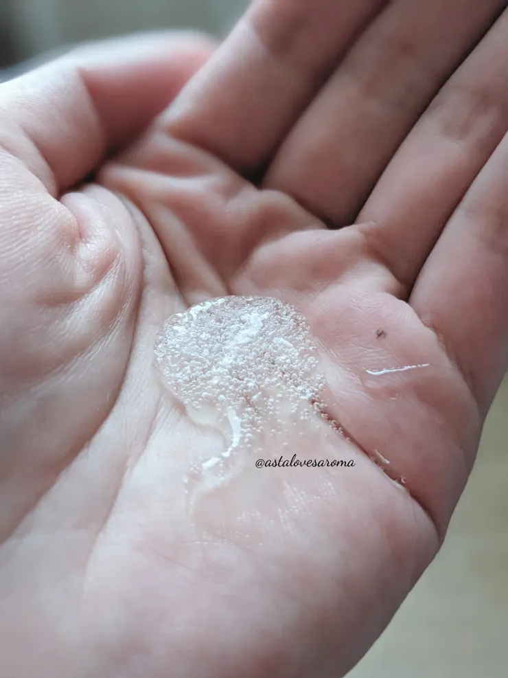 我使用的蘆薈膠份量