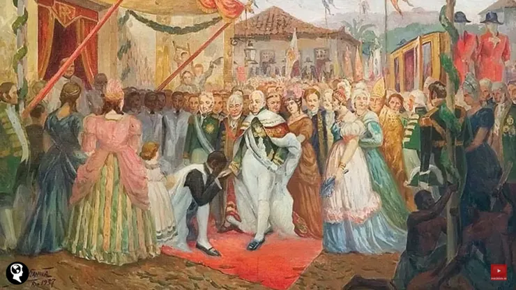 若昂六世到達巴西