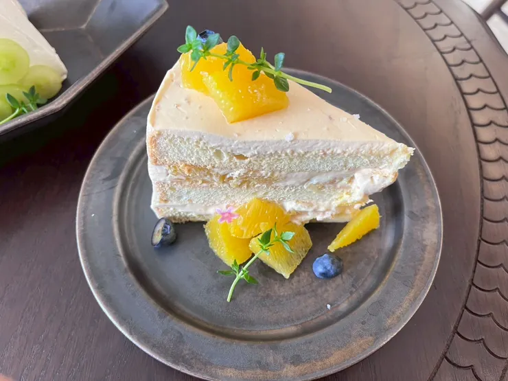 鹽之花焦糖柳橙戚風