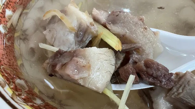 民主火雞肉飯股肉湯