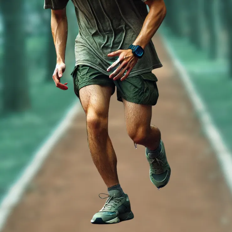 跑步的男子