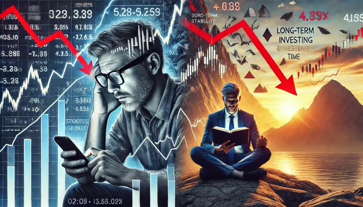 在股市的波動中，你是左邊還是右邊?