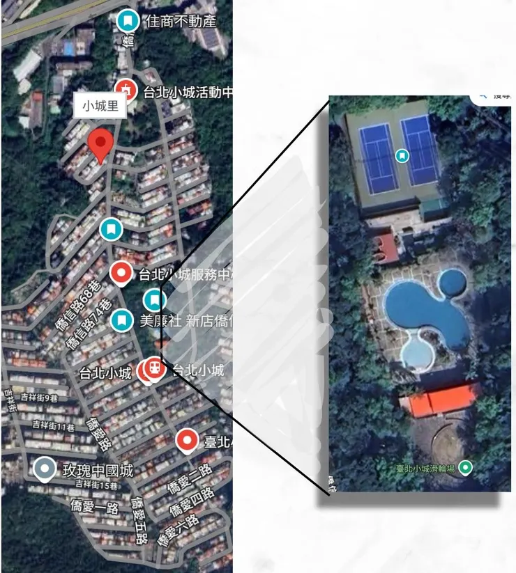 建商欲收回社區的綠地、游泳池、網球場和滑輪場。