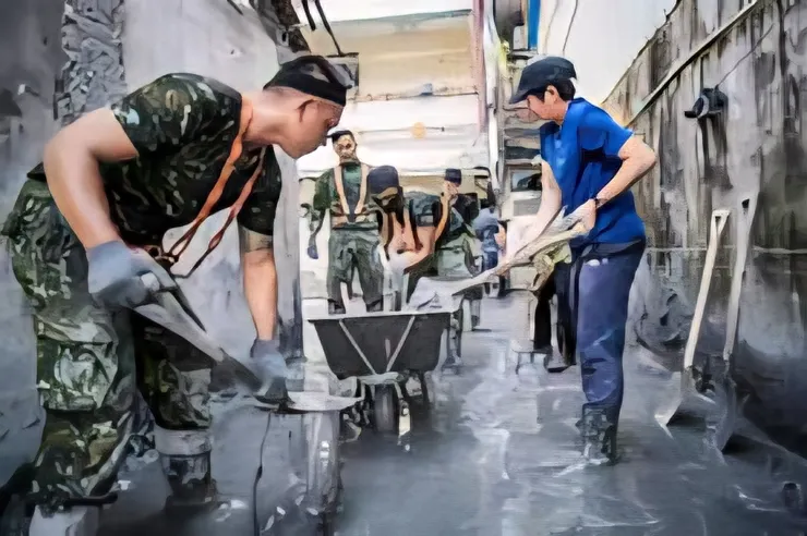 自動自發的各地民衆前來救援