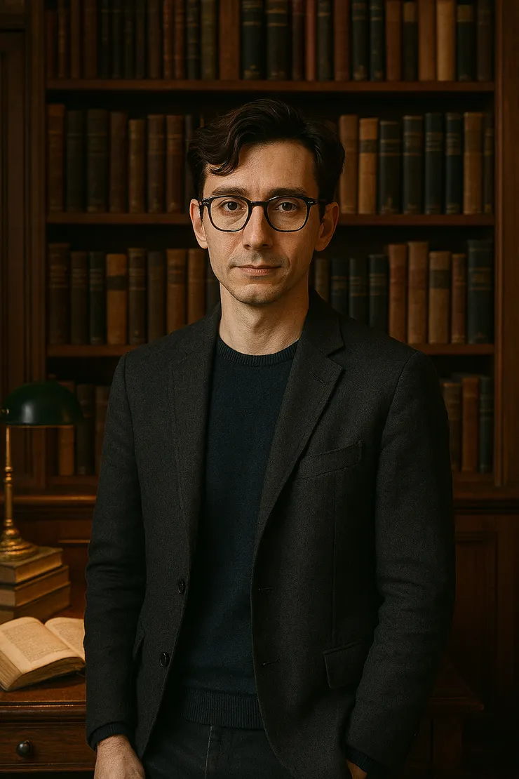 文思哲的書房設計——一個靜謐而深邃的空間，彷彿時間在這裡慢了下來，只為了讓思想與情感交會。