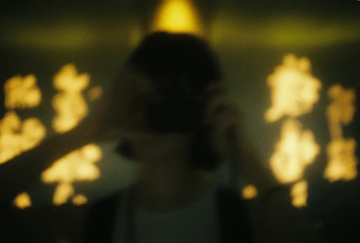 出發前在桃園機場的自拍 失焦～：）這趟曼谷獨旅帶了兩捲底片，很珍惜地拍好拍滿～