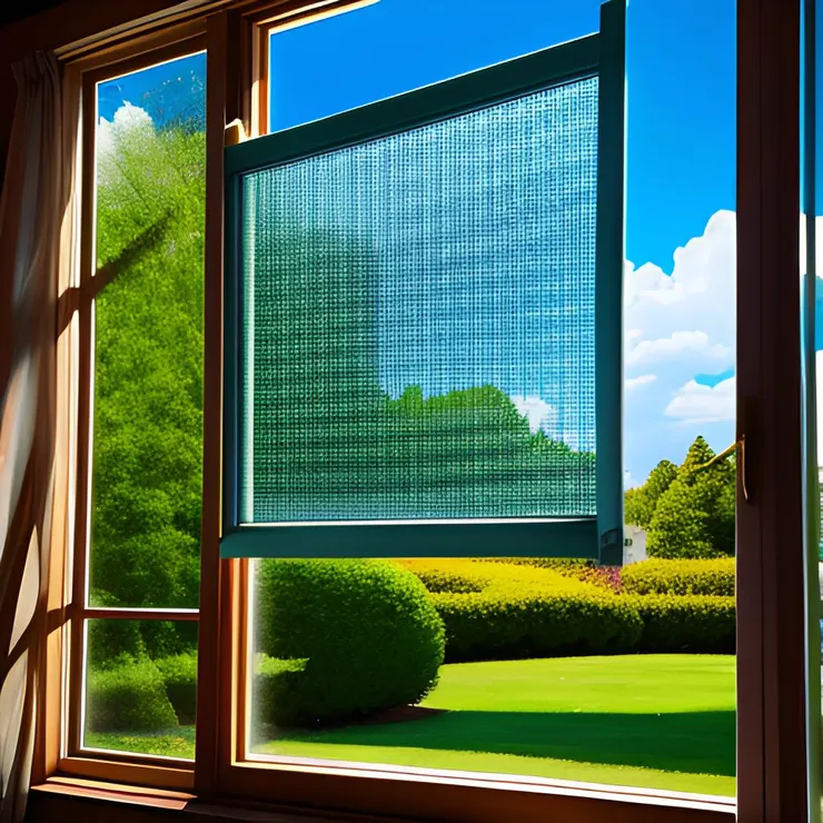 AI生成紗窗