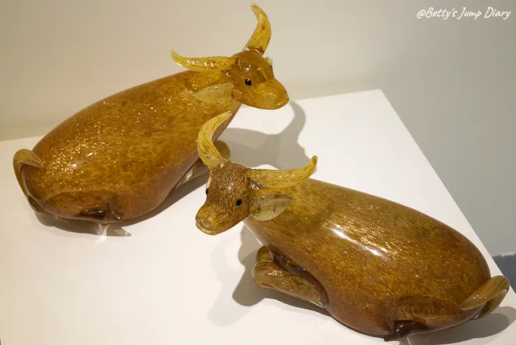 ▲新竹市玻璃工藝博物館-「時光璃影」聯展/圖片來源:Betty's Jump Diary